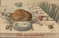 Thanksgiving Greeting Postcard