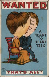 Wanted: A Heart to Heart Talk Postcard