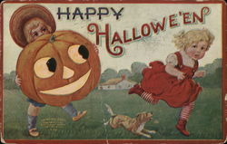 Happy Halloween Postcard Postcard