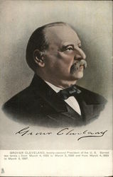 Grover Cleveland Postcard