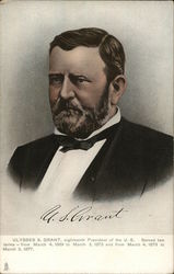 Ulysses S. Grant Presidents Postcard Postcard