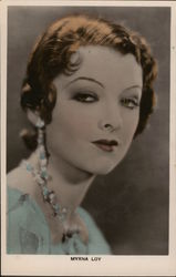 Myrna Loy Postcard