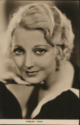 Thelma Todd Actresses Postcard Postcard