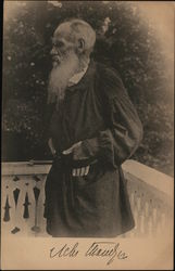 Russian, Leo Tolstoy Postcard