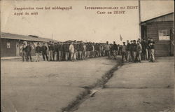 POW Military Camp Postcard