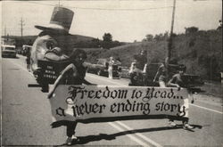 Dover Library Prize Winning Float, Dover Day 1986 Postcard