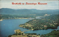 Northville on Sacandaga Reservoir New York Postcard Postcard Postcard