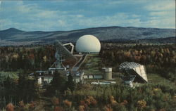 Andover Earth Station Postcard