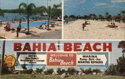 Quality Inn Bahia Beach Ruskin, FL Postcard Postcard Postcard