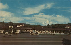 Rancho Monterey Motel California Postcard Postcard Postcard