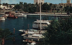 Memorial Pier, Yacht Basin Bradenton, FL Postcard Postcard Postcard