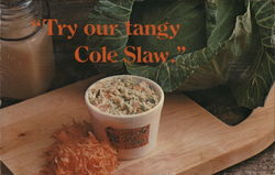 Long John Silver's - Try Our Tangy Cole Slaw Postcard