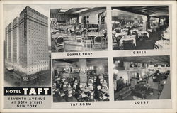 Hotel Taft Postcard