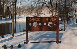 Canoe River Campground Postcard