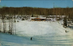 Sheltered Valley Ski Area Postcard