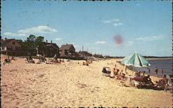 Beach - Camp Ellis Maine Postcard Postcard Postcard