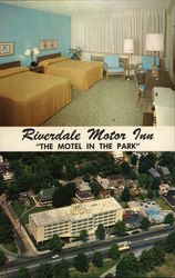 RIVERDALE MOTOR INN Postcard