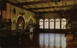 The Spanish Room of Hotel Hershey for Private Social Functions Postcard