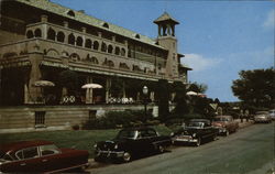 The Porch of Hotel Hershey Pennsylvania Postcard Postcard Postcard