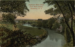 Eighteen Mile Creek from Main Street Postcard