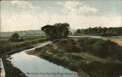 West Canada Creek, from Creek Bridge Herkimer, NY Postcard Postcard Postcard