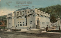 The Maurice Baths, U. S. Reservation Postcard