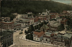 View from Eastman Hotel Tower Postcard