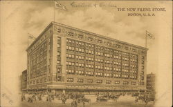 The New Filene Store Postcard