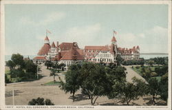 Hotel Del Coronado California Postcard Postcard Postcard