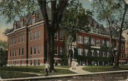 Morse High School Postcard