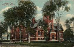 Cony High School Augusta, ME Postcard Postcard Postcard