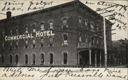 Commercial Hotel Postcard