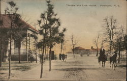 Theatre and Club House Pinehurst, NC Postcard Postcard Postcard