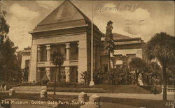 The Museum, Golden Gate Park San Francisco, CA Postcard Postcard Postcard