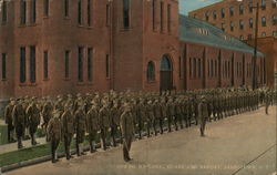 13th Co. National Guard and Armory Jamestown, NY Postcard Postcard Postcard