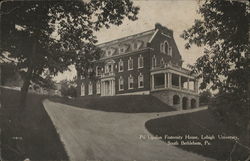 Psi Upsilon Fraternity House, Lehigh University Bethlehem, PA Postcard Postcard Postcard