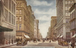 Nicollet Avenue, Retail District Minneapolis, MN Postcard Postcard Postcard