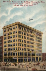 The Perce Automobile Co. Building Postcard