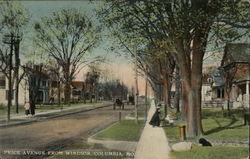 Price Avenue from Windsor Columbia, MO Postcard Postcard Postcard