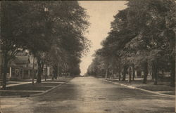 West Oliver Street Postcard