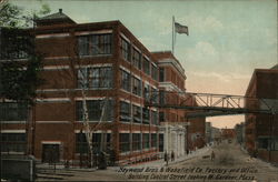 Heywood Bro's & Wakefield Co. Factory and Office Building, Central Street Looking W. Gardner, MA Postcard Postcard Postcard