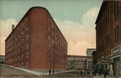 Central Street, Heywood Bros. & Wakefield Company Factory Gardner, MA Postcard Postcard Postcard