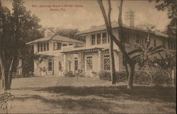 Wm. Jennings Bryan's Winter Home Miami, FL Postcard Postcard Postcard