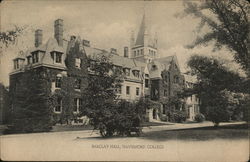 Barclay Hall, Haverford College Postcard