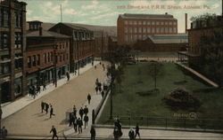 12th Street and P.R.R. Shops Postcard