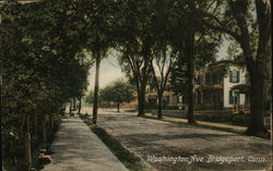 Washington Ave. Bridgeport, CT Postcard Postcard Postcard