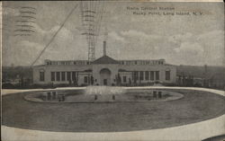 Radio Central Station, Long Island Rocky Point, NY Postcard Postcard Postcard