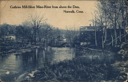 Guthries Mill-Silver Mine-River from Above the Dam Postcard