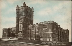 New Hughes High School, Clifton Heights Cincinnati, OH Postcard Postcard Postcard