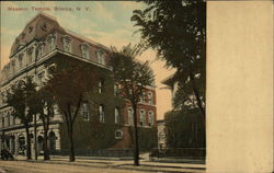 Masonic Temple Elmira, NY Postcard Postcard Postcard